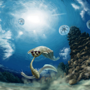 The Cambrian explosion.
by Plioart https://www.deviantart.com/plioart/art/The-Cambrian-explosion-547702794